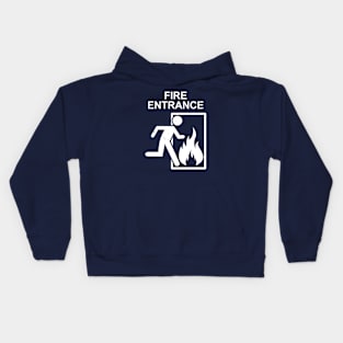 Fire Entrance Kids Hoodie